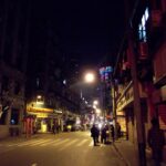 上海の街並み（夜）