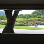 足立美術館 日本庭園4 生の額絵